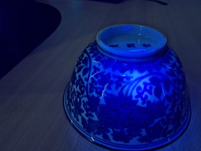 Lot 7 - Chinese blue and white porcelain bowl