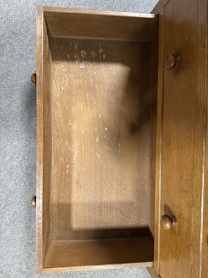 Lot 87 - Robert 'Mouseman' Thompson of Kilburn, an oak chest of drawers
