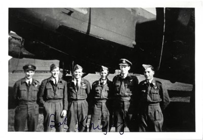 Lot 19 - Royal Air Force Bomber Command Reunion Dinner signed menu, etc.
