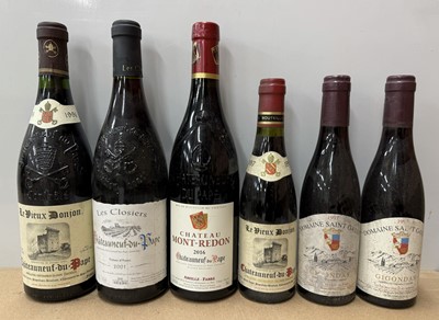 Lot 39 - Nine full and three half bottles of assorted French vintage wines
