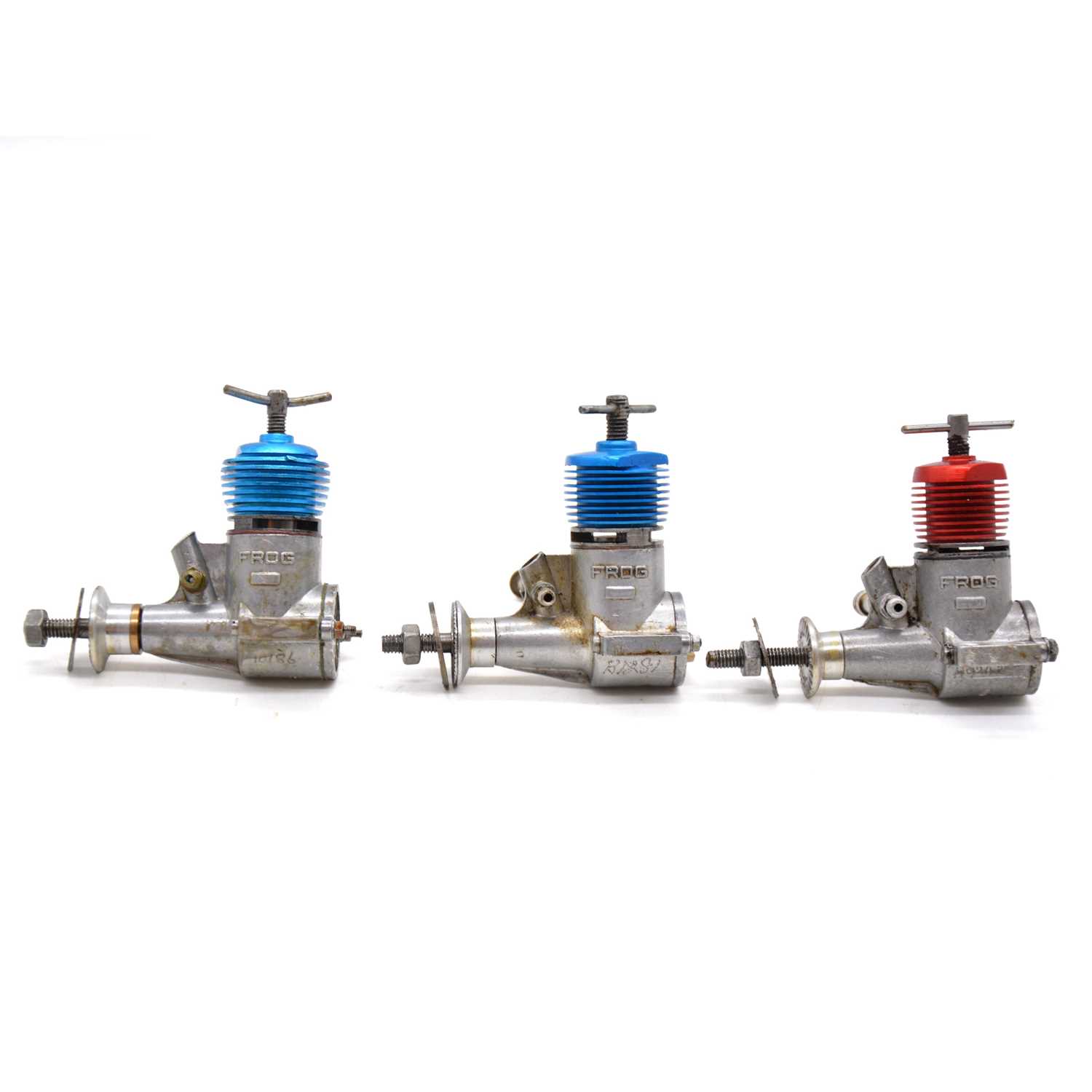 Lot 172 - Three Frog diesel engines