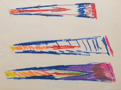 Lot 39 - Trevor Bell (British, 1930-2017), two abstract works