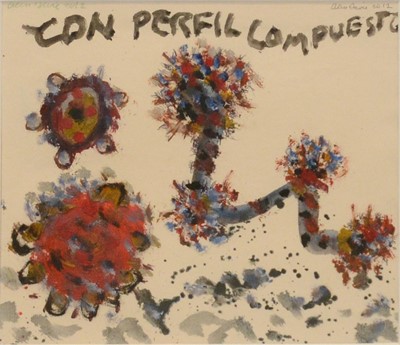 Lot 368 - Alan Davie (Scottish, 1920 - 2014), Untitled, OG. 3930, 2012