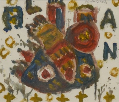 Lot 370 - Alan Davie (Scottish, 1920 - 2014), Untitled (ALAN), OG. 4042, 2012