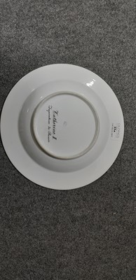 Lot 33 - Viennese cabinet plate, 'Catherine II of Russia'