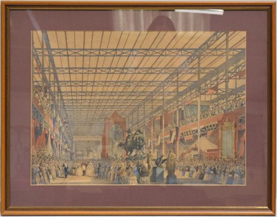 Lot 255 - The Great Industrial Exhibition of 1851 Crystal Palace, two prints