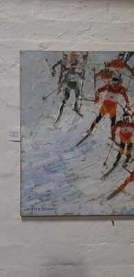 Lot 38 - Gerry Blood, Winter Olympics cross country skiers