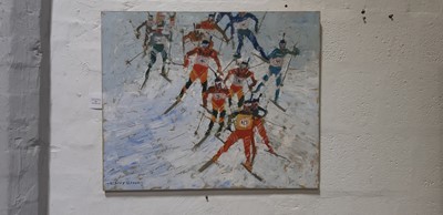 Lot 38 - Gerry Blood, Winter Olympics cross country skiers