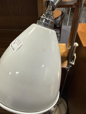 Lot 57 - Floor-standing adjustable reading light, by Best & Lloyd