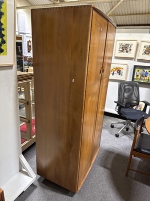 Lot 60 - Vintage 'Windsor' series wardrobe, by Ercol
