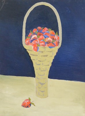 Lot 25 - Ronald Hamilton Moore, Woman in Blue, 1939, and four other artworks