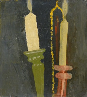 Lot 26 - Ronald Hamilton Moore, Wheel and Crook, and five other still lifes