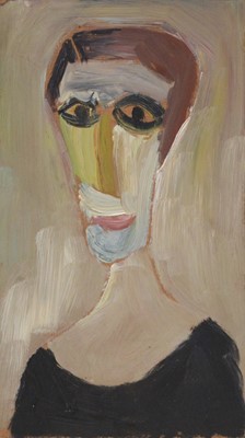 Lot 27 - Ronald Hamilton Moore, Bathers, and four other abstract figurative works