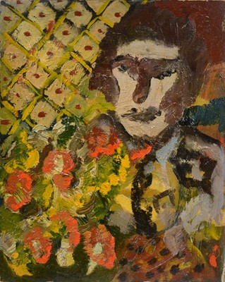 Lot 27 - Ronald Hamilton Moore, Bathers, and four other abstract figurative works