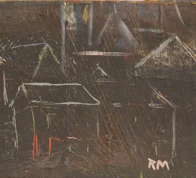 Lot 29 - Ronald Hamilton Moore, Landscape 1938, and five other abstract landscapes