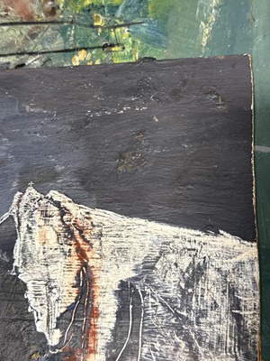 Lot 29 - Ronald Hamilton Moore, Landscape 1938, and five other abstract landscapes