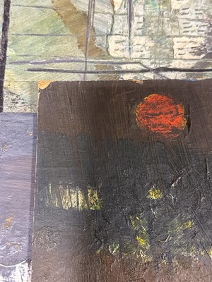 Lot 29 - Ronald Hamilton Moore, Landscape 1938, and five other abstract landscapes