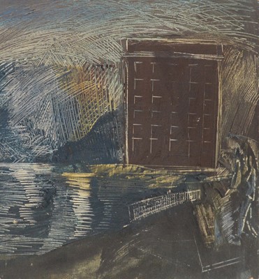 Lot 29 - Ronald Hamilton Moore, Landscape 1938, and five other abstract landscapes