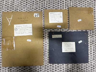 Lot 29 - Ronald Hamilton Moore, Landscape 1938, and five other abstract landscapes