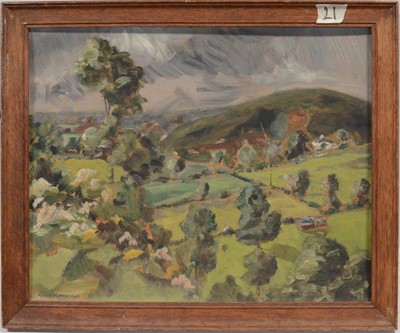 Lot 32 - Ronald Hamilton Moore, Five landscapes