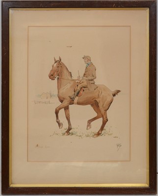 Lot 48 - After Frank Algernon Stewart, three equestrian prints