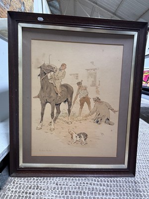 Lot 48 - After Frank Algernon Stewart, three equestrian prints