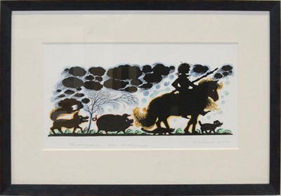 Lot 42 - Ten assorted drawings, prints, and limited editions