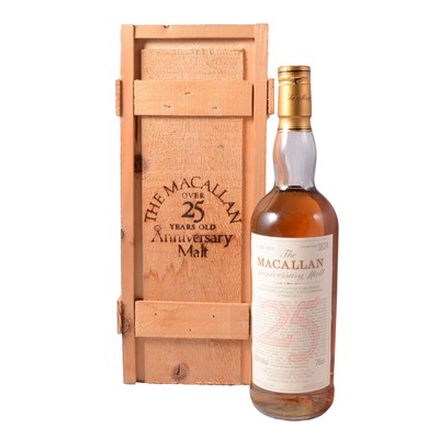 Lot 184 - Macallan 1965, 25 year old Anniversary single malt whisky