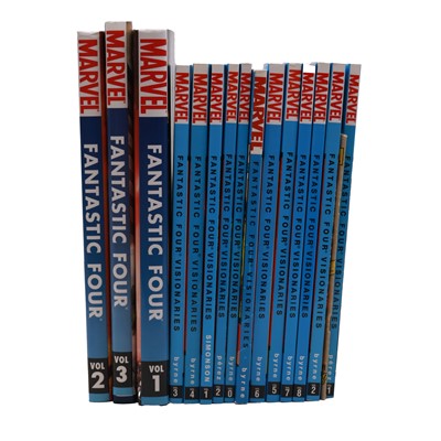 Lot 166 - Marvel comics: A collection of Fantastic Four graphic novels