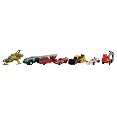 Lot 155 - Small quantity of loose and playworn die-cast vehicles - Dinky and Matchbox