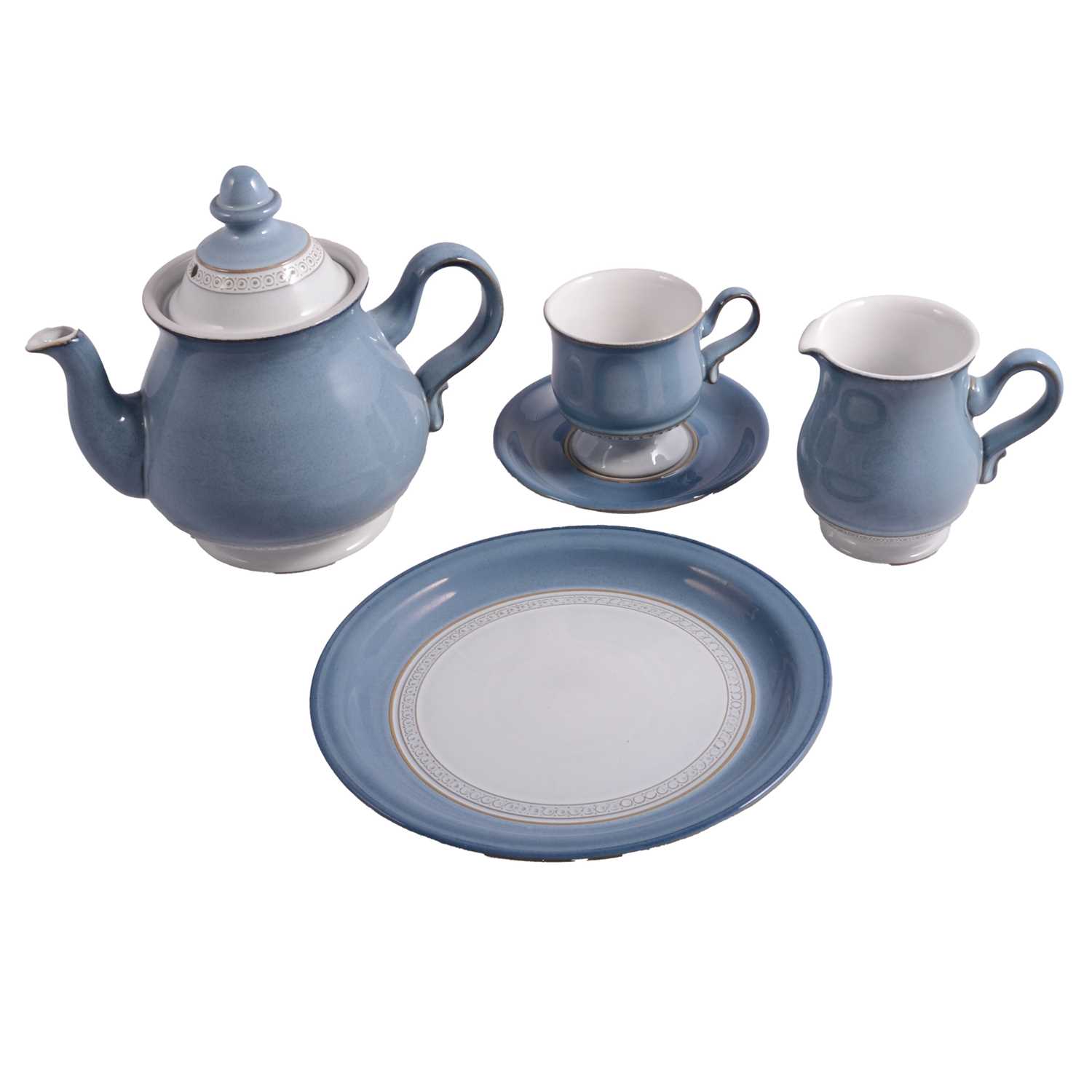 Lot 79 - Quantity of Denby Pottery Castile Blue table wares