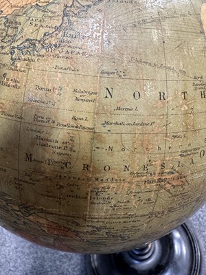 Lot 96 - George Philip & Son nine inch terrestrial globe