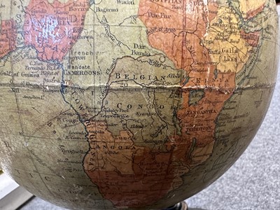 Lot 96 - George Philip & Son nine inch terrestrial globe