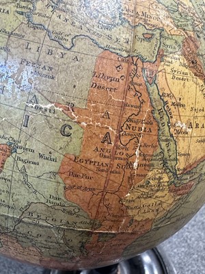 Lot 96 - George Philip & Son nine inch terrestrial globe
