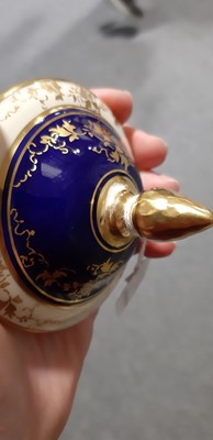 Lot 34 - Coalport, three limited edition urns and covers