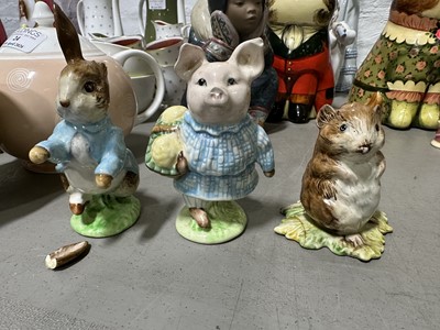 Lot 25 - Collection of Beswick Bunnykins figures; other figurines