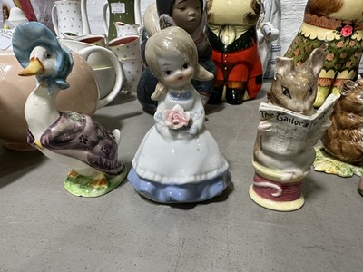 Lot 25 - Collection of Beswick Bunnykins figures; other figurines