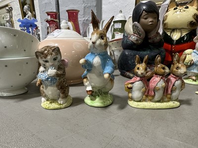 Lot 25 - Collection of Beswick Bunnykins figures; other figurines