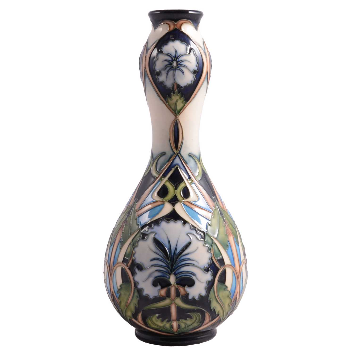 Lot 12 - Rachel Bishop for Moorcroft, Centaurea vase