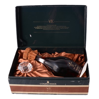 Lot 185 - Courvoisier VOC Cognac, in Baccarat Crystal decanter and original presentation box