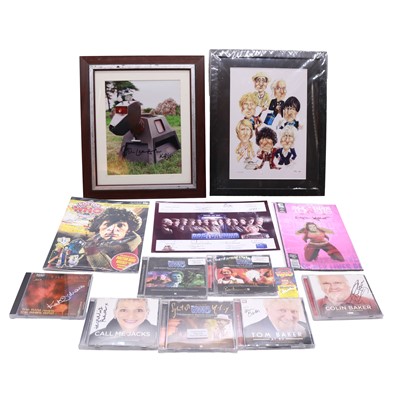 Lot 157 - Doctor Who: A collection of signed memorabilia