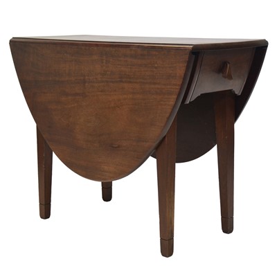 Lot 485 - Mahogany dining room suite by cabinet maker Judith E Hughes, 1954
