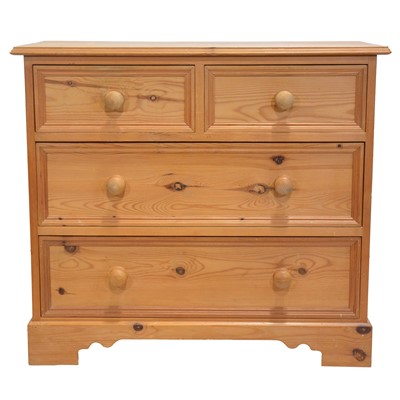 Lot 268 - Modern pine chest of drawers