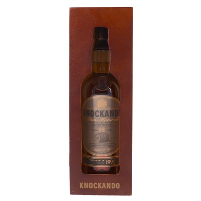 Lot 180 - 1991 Knockando, 18 year old, single Highland malt whisky