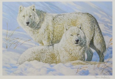 Lot 248 - Stephen Gayford, Lords of the Arctic, and five other prints