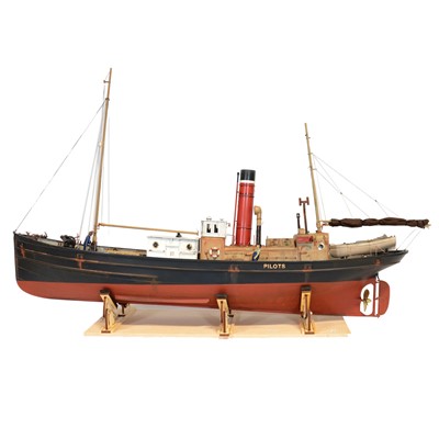 Lot 252 - Kit-built scale model of a Pilot Cutter, 'BRITANNIA'