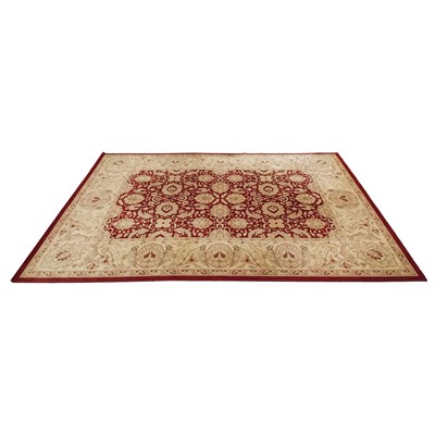 Lot 448 - Royal Keshan Zeigler pattern carpet