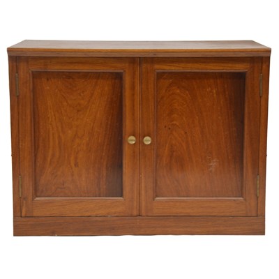 Lot 387 - Two teak modular cupboards