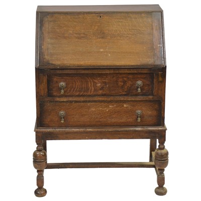 Lot 334 - Oak bureau