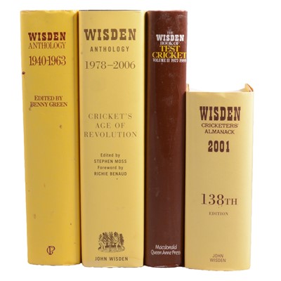 Lot 111 - Wisden Cricketers' Almanacks and Anthologies